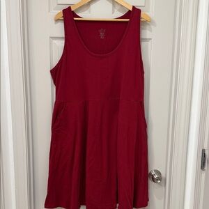 Torrid dark Red dress
